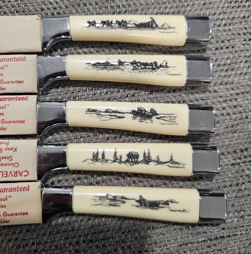 Carvel Hall Steak Surgical Steel Knives By Briddell